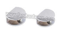 Glass Hardware Fitting zinc alloy Clamp fixed glass clip