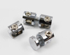 Hot Selling Zinc Alloy Adjustable Chrome Finished Glass Clamp